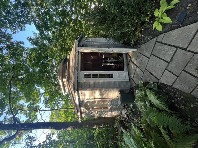 Andre's backyard house!